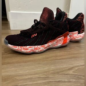 Adidas Dame 7 I am my own fan 2k sports. Black orange white. Men’s size is 8.5.